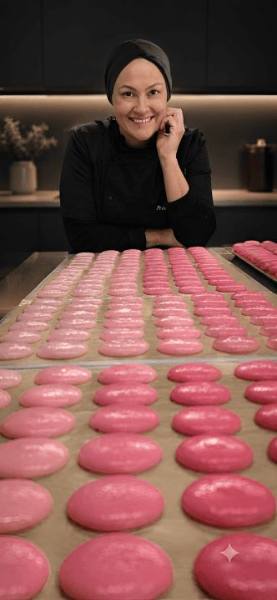 Macarons em 15 Minutos